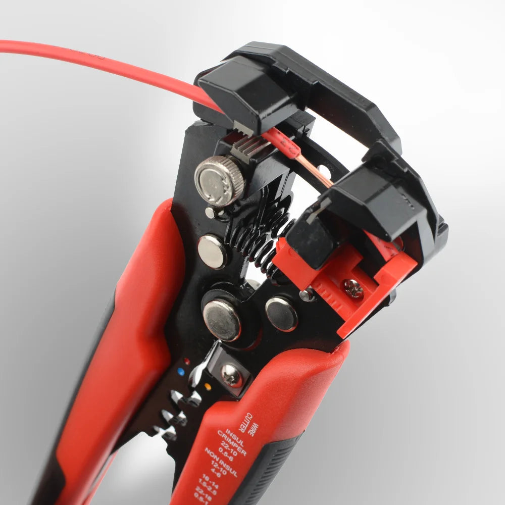 Wire Stripping Multifunctional Pliers AWG 24-10 Cable Cut Crimp Terminal Crimper Hand Tool for Electrician Wire Cutter