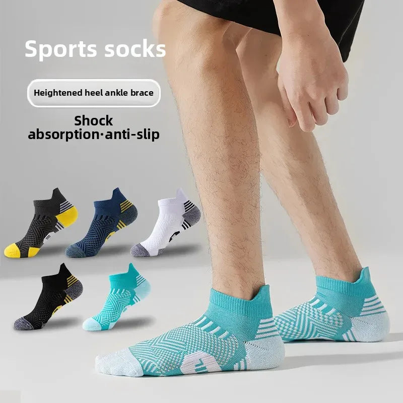 3/1Pairs Sport Compression Ankle Socks Men Women Professional Low Cut Fitness Marathon Running Outdoor Deodorant Breathable Sox