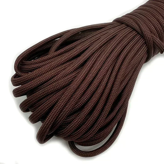 550 Paracord Outdoor Camping 5 15 30 M Dia.4mm For  Survival Lanyard Parachute Rope Hiking Tent Accessories 7 Cores Cord 4 Size