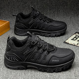 Men’s Hiking Shoes – Waterproof Anti-Slip Outdoor Trekking Sneakers Lightweight Breathable Trail Boots