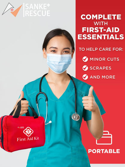 First Aid Kit 26-330 Piece All-Purpose Tactical  Emergency Kit In The Car Military Acessories Survival Kits Camping Medical Bag