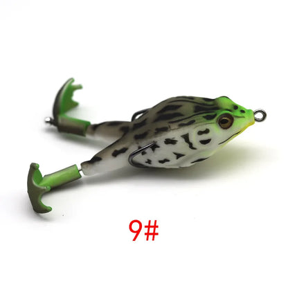 Topwater Prop Frog Lure Kit