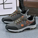 Men’s Waterproof Hiking Shoes – Outdoor Sneakers for Mountain Climbing, Trail, Walking & Jogging (Durable & Comfortable)