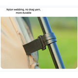 6-15 Person Outdoor Camping Tents, Rainproof Silver Coating UV Protection, with Mosquito Net, Perfect for Beach and Picnic