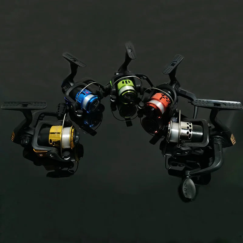 5.2:1 Ultralight Folding Fishing Reel Spinning Reel With 60m Large Fishing Line Diameter Line Roller Casting Wheel Vessel Bait