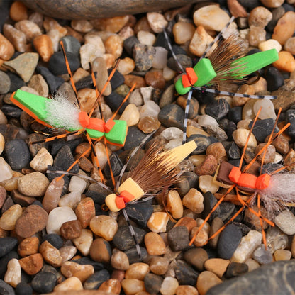 Vampfly Foam Grasshopper Hopper Flies #8