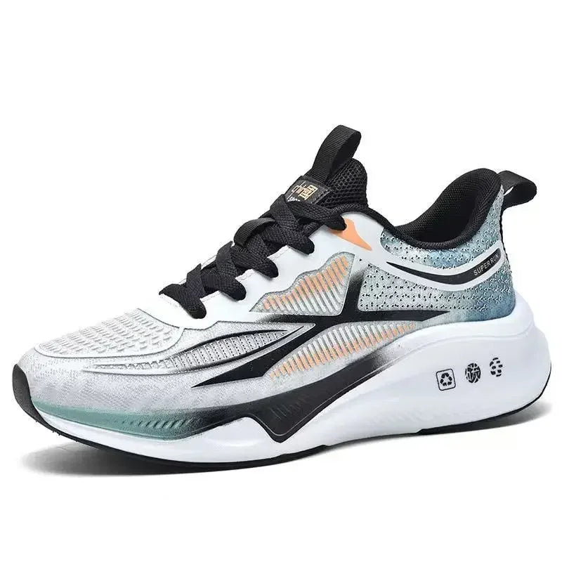 Men’s Running & Walking Shoes – Lightweight Breathable Lace-Up Sneakers, Comfortable Tennis Shoes