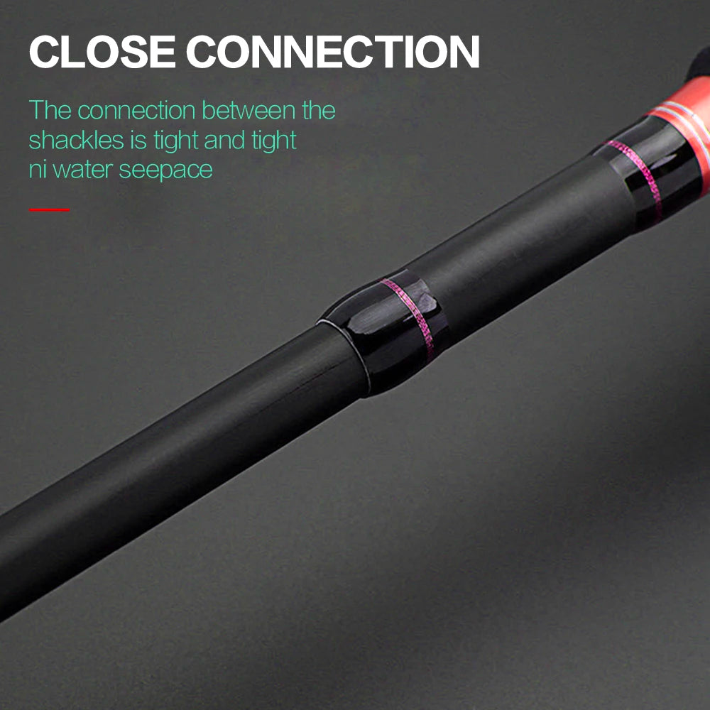 SIECHI Telescopic Lure Rod with Wooden Handle