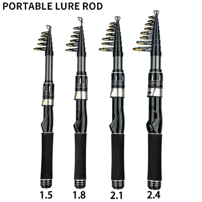 Telescopic Lure Rod 1.5-2.4m