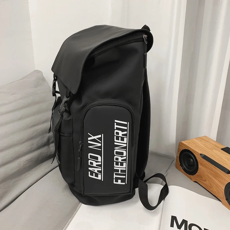 Backpack for men, trendy, cool, versatile, large capacity, personalized travel backpack for women, middle school students, high