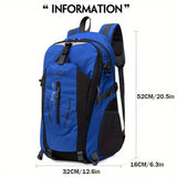 Men’s Large Capacity Outdoor Backpack – Lightweight Waterproof Hiking & Travel Bag