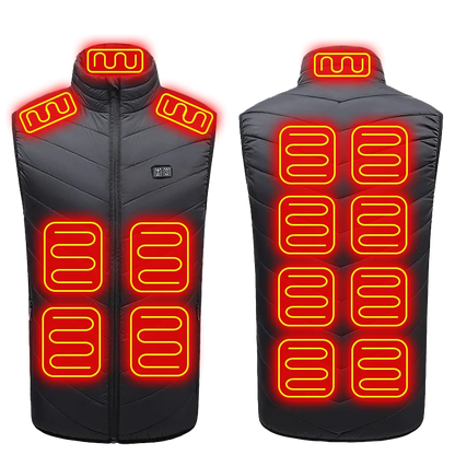Graphene USB Heated Jacket with 21 Zones
