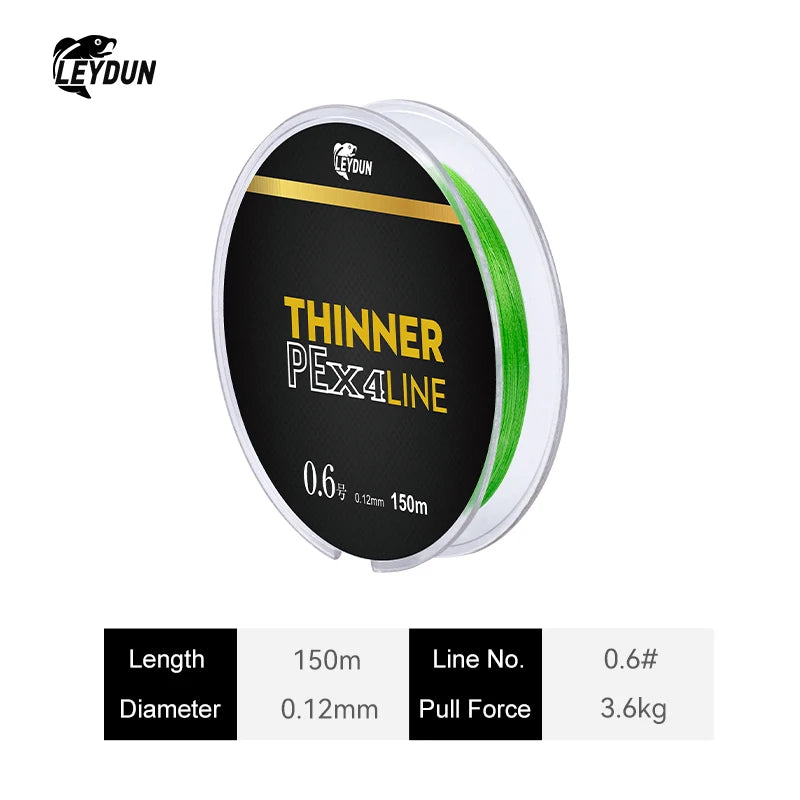 Leydun Micro Thin 4-Strand PE Line