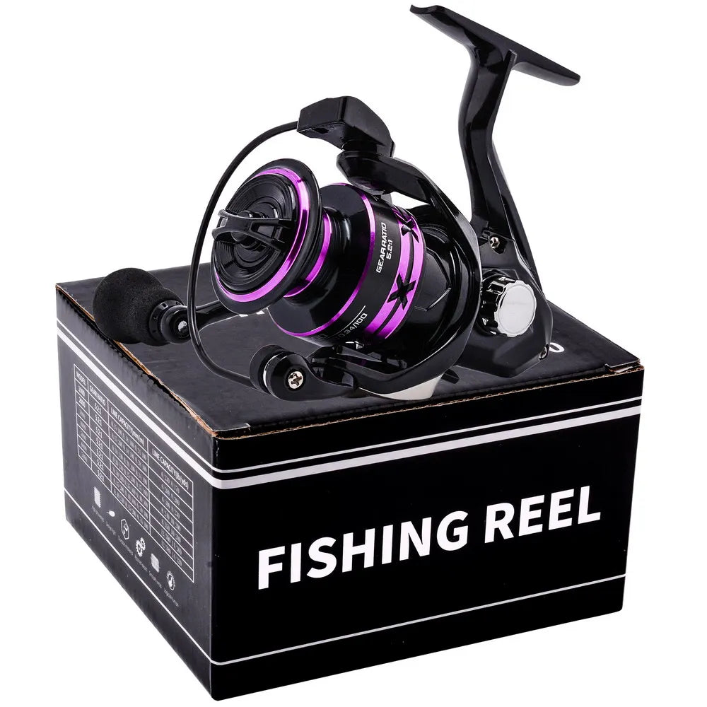 Metal Spool Spinning Reel 5.2:1