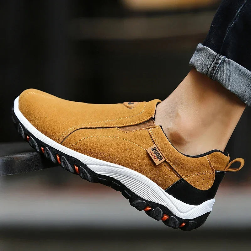 2025 Men’s Casual Sports Shoes – Lightweight Outdoor Walking Sneakers, Comfortable Fashion Footwear (Sizes 38–50 Plus)