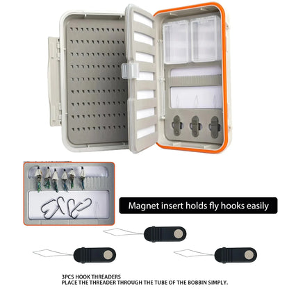 Aventik Waterproof 4-Layer Foam Fly Box