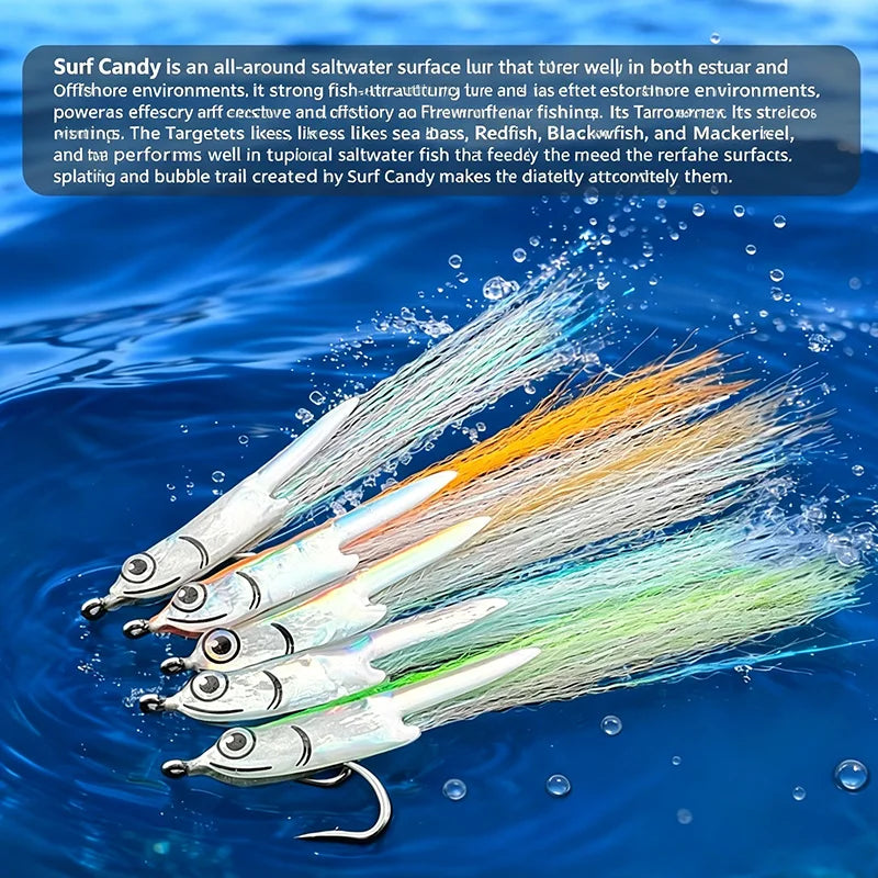 Realistic Minnow Baitfish Flies