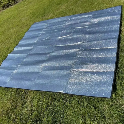 New Thermal Camping Mat Ultralight Waterproof Insulation Foam Foil Mat Tent Footprint Reflecting Heat Sleeping Pad Outdoor