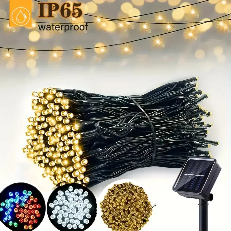 Outdoor Solar Light String LED Christmas Decoration,light String Solar Fairy Light Garden Christmas Decoration Light