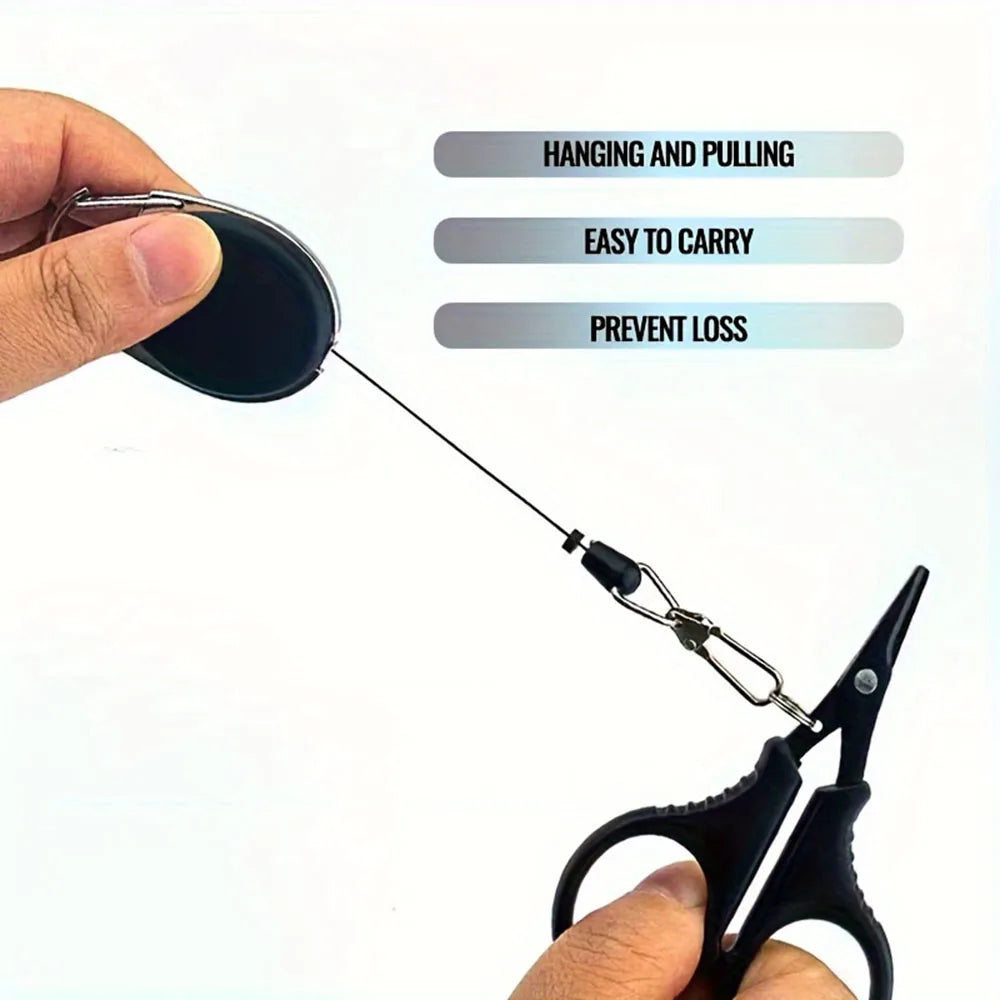 Titanium-Coated Braid Scissors and Line Cutter