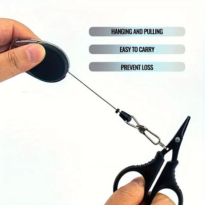Titanium-Coated Braid Scissors and Line Cutter