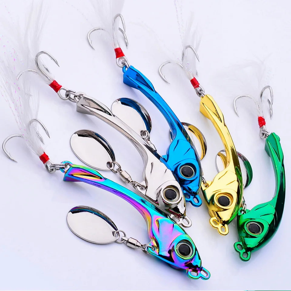 SANMO Metal VIB Spinner Bait (7-15g)