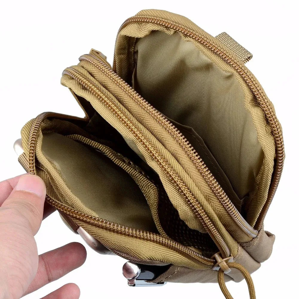 Tactical Waist Bag Outdoor Hunting Molle Bag EDC Pack Multifunction Men Sport Hiking Hunting Working Tools Mobile Phone Pouch