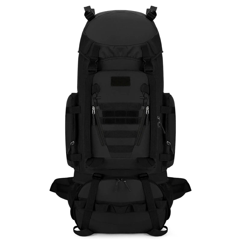 90L Travel Bag Camping Backpack Tactical Hiking Climbing Bags Mountaineering Large Sport Knapsack Outdoor Men Luggage Rucksack