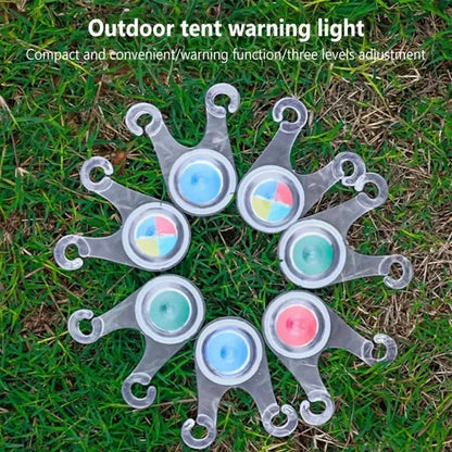 10 Groups LED Atmosphere Rope Lights Waterproof Outdoor Decor Lamp for Tent Camping Fishing Garden Family Party Decoration