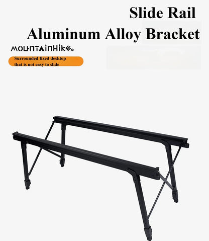 Mountainhiker Camping Folding Lift Removable Multi Unit IGT Table Gas Stove Portable Camp BBQ Grill Table Outdoor Picnic table