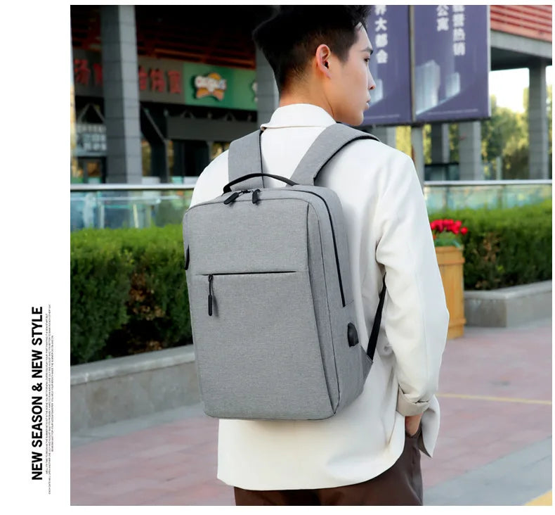 New backpack, business computer bag, travel bag, lightweight and simple sports bag, nylon cloth backpack