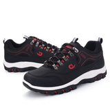 Men’s Leather Casual Shoes – Lightweight Walking & Tennis Sneakers for Spring, Autumn & Winter