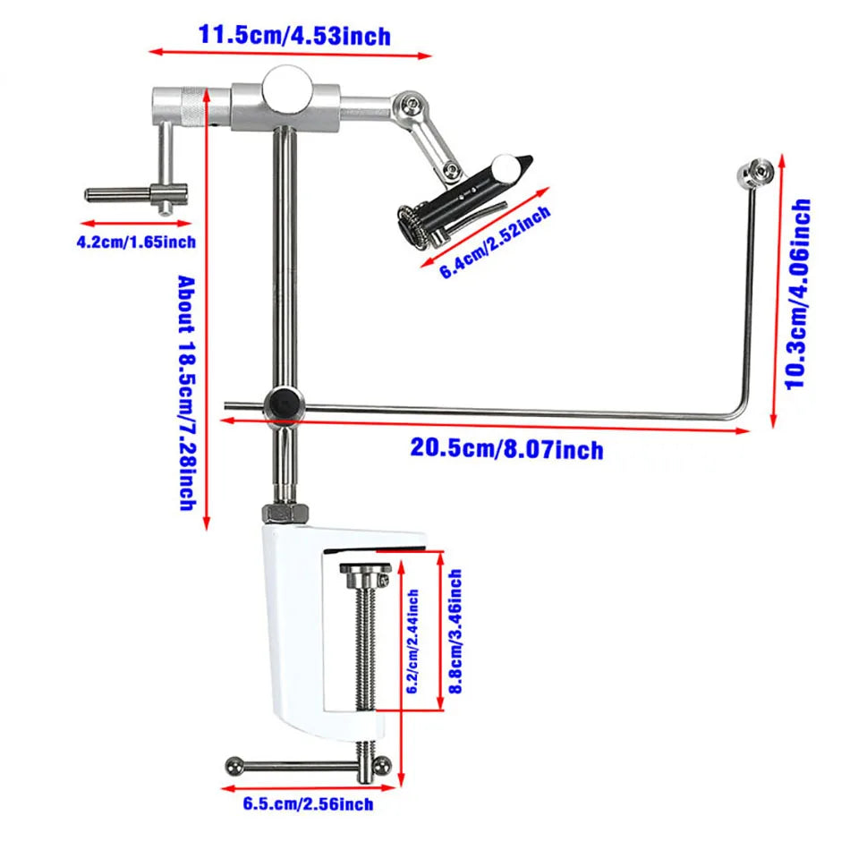 MNFT 360 Degree Rotary Fly Tying Vise