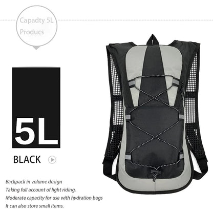 Outdoor Sports Hiking Cycling BackBag 5L Waterproof Bicycle Bag Mountaineering Travel Backpack Men And Women Backpack Riding Bag