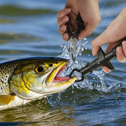 Fishing Pliers and Fish Gripper Set