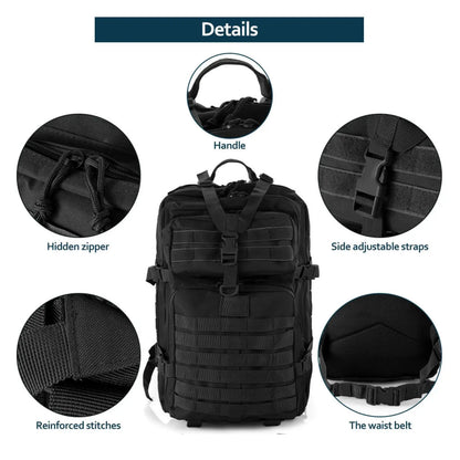 25L/50L Waterproof Tactical Hiking Backpack