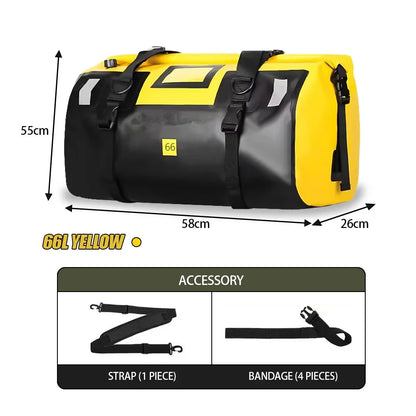 Waterproof 20L/40L/50L/66L/70L/100L Dry Storage Bag for Bicycle Mototcycle Travel, Swimming, Boating, Kayaking, Camping & Beach