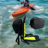 Kayak Seat Back Bag – Water-Resistant Detachable Oxford Cloth Storage Pouch for Canoe, Fishing & Boating