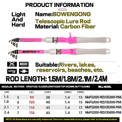Trout & Panfish Telescopic Rod & Reel Combo