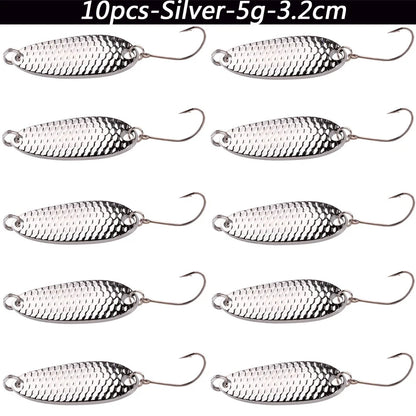 Mini Trout Spoon Lures 1.5-5g (10 Pack)
