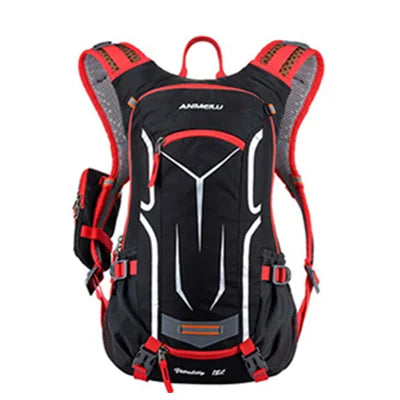 18L Cycling Backpack MTB Bicycle Bag with Rain Cover Breathable Riding Camping Hydration Bike Backpack Hiking Reflective Bags