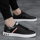 Men’s Fashion Sneakers – Casual Vulcanized Shoes, Outdoor Sport Flats for Spring & Autumn 2024