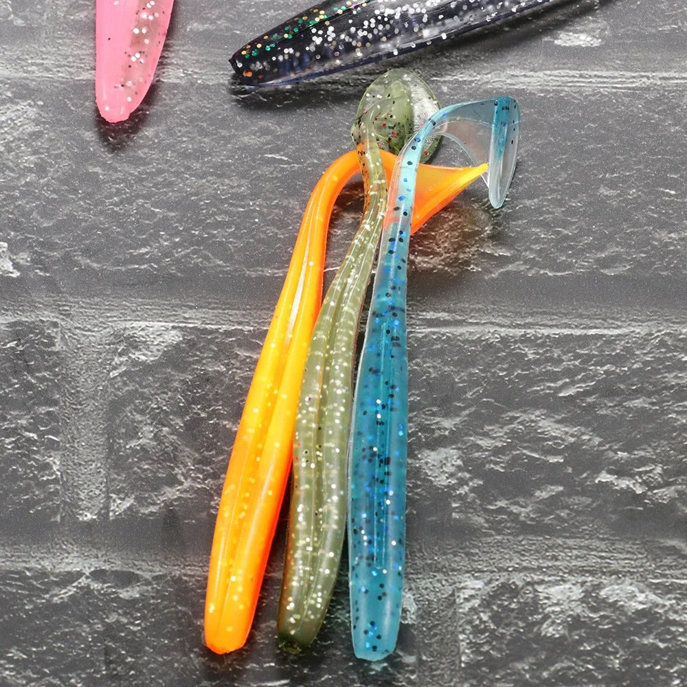 GOBAIT T-Tail Worm and Jig Head Kit