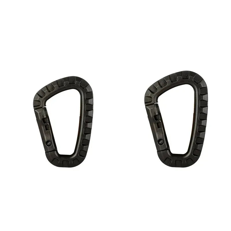 1/2/3/4/6pcs Tactical Carabiner Carabina Karabiner Clip Plastic Cadet Hiking Camping