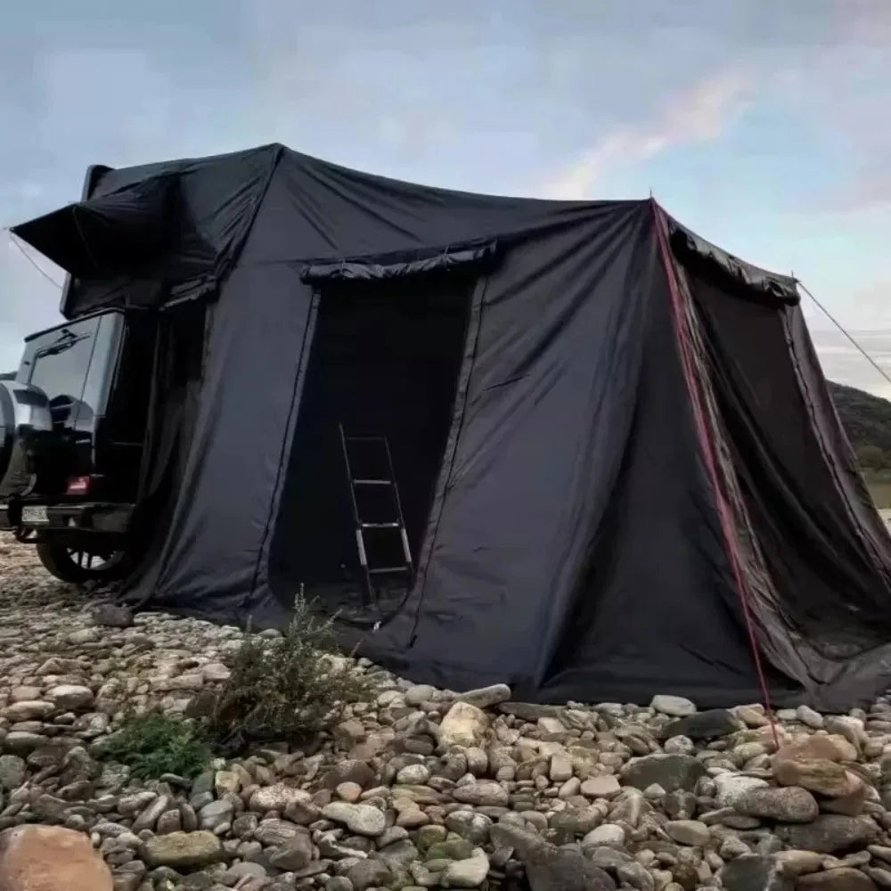 Car Outdoor Camping Tent Car Side Tent Accessory Awning Room Rainproof Sunproof Family And Friends Recreation Picnic