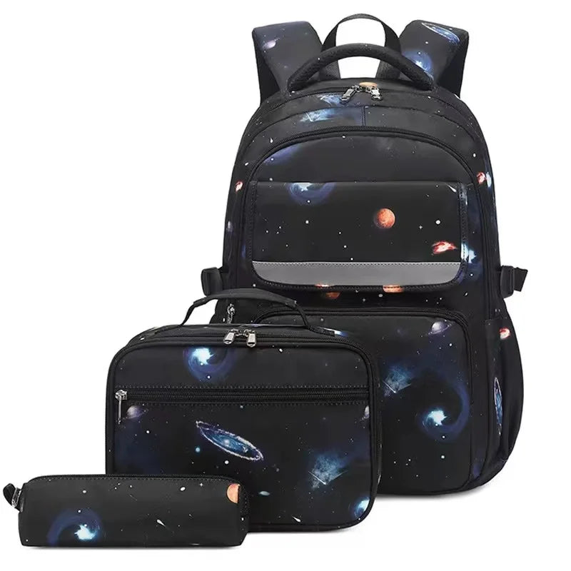 Children's backpacks for boys, grades 1 to 3 to 6, boys, primary school students, new model, reducing burden, protecting the spi
