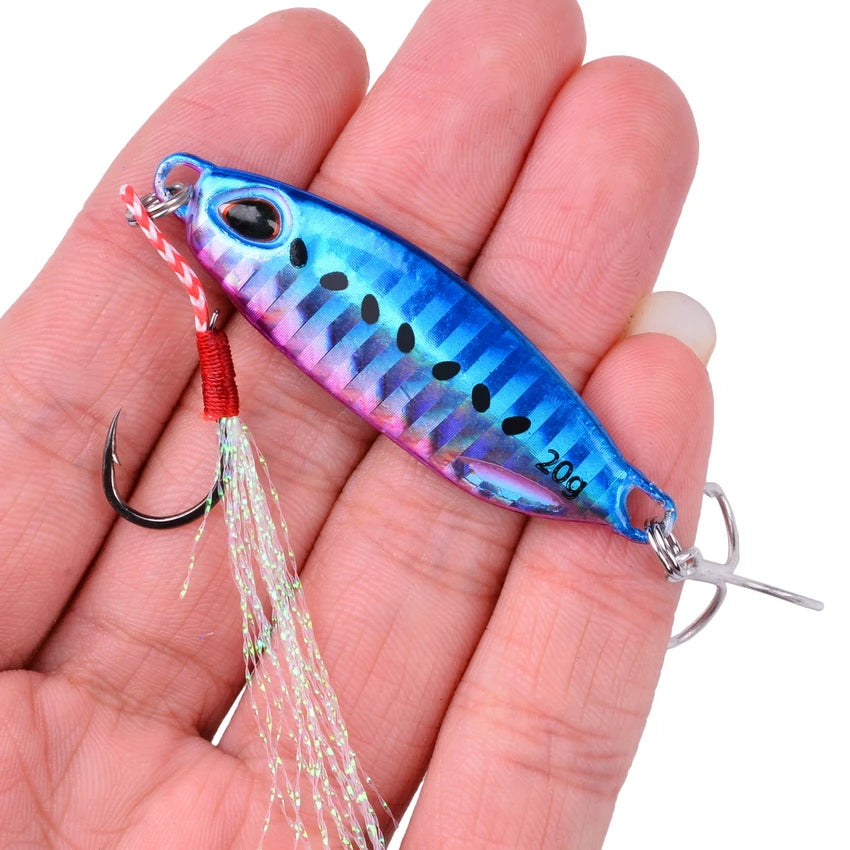 Metal Jigging Spoon Lures (10-40g)