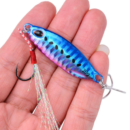 Metal Jigging Spoon Lures (10-40g)
