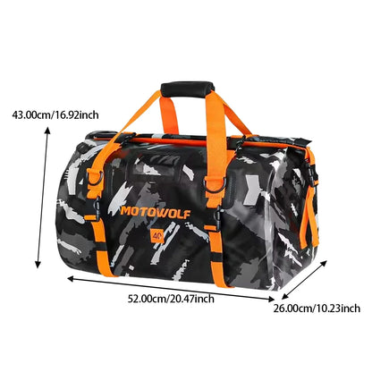 Waterproof 20L/40L/50L/66L/70L/100L Dry Storage Bag for Bicycle Mototcycle Travel, Swimming, Boating, Kayaking, Camping & Beach