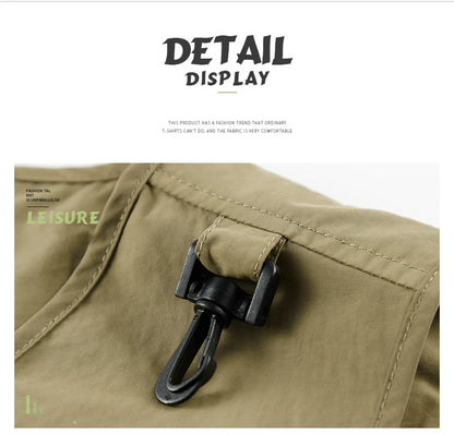 FGKKS Multi-Pocket Breathable Fishing Vest